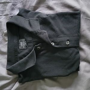 J. Crew black polo